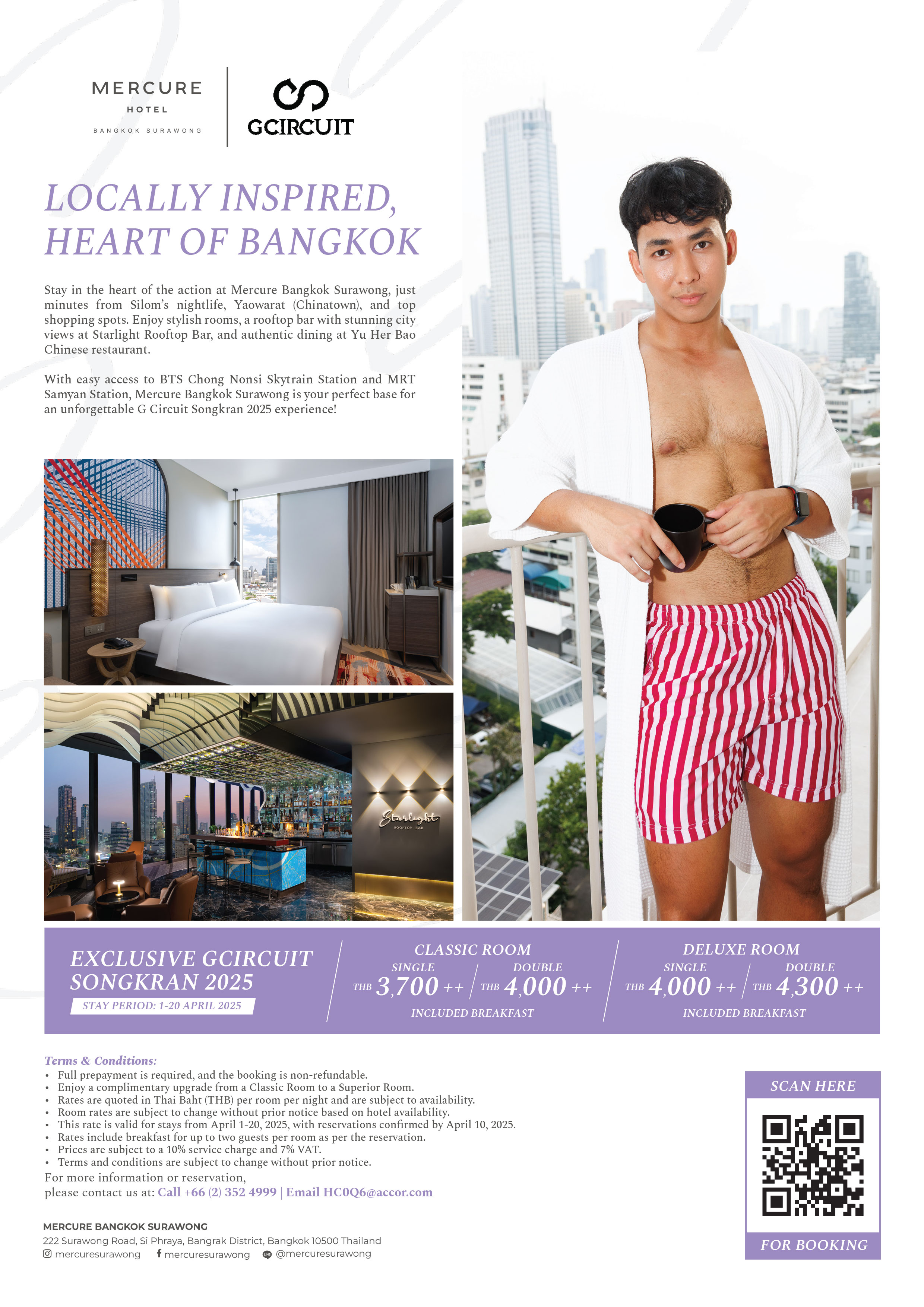 MERCURE HOTEL BANGKOK SURAWONG